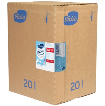 Valio vapaan lehmän rasvaton maito 20 l novobox