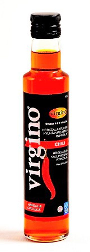 Virgino Kylmäpuristettu Chilirypsiöljy