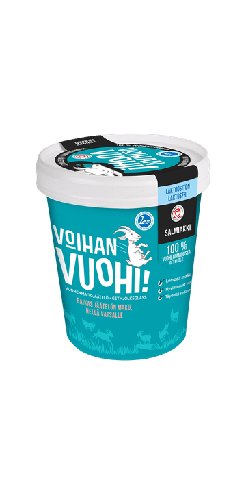 Voihan Vuohi Vuohenmaitojäätelö SALMIAKKI