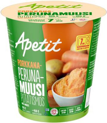 Apetit Porkkana-perunamuusi