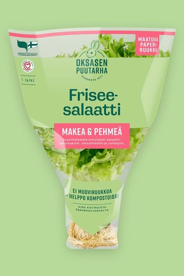Oksasen puutarha Friseesalaatti