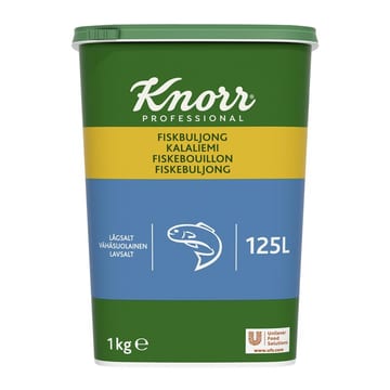 Knorr Kalaliemi, vähäsuolainen 1kg/125L
