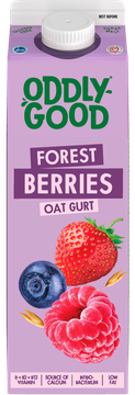 Oddlygood® forest berries oatgurt