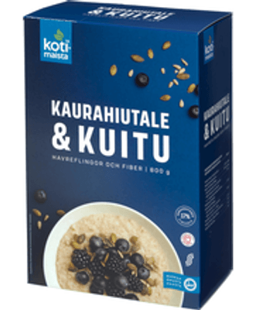 Kotimaista Kaurahiutale ja Kuitu
