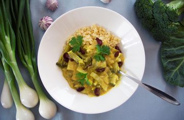 Keltainen papucurry