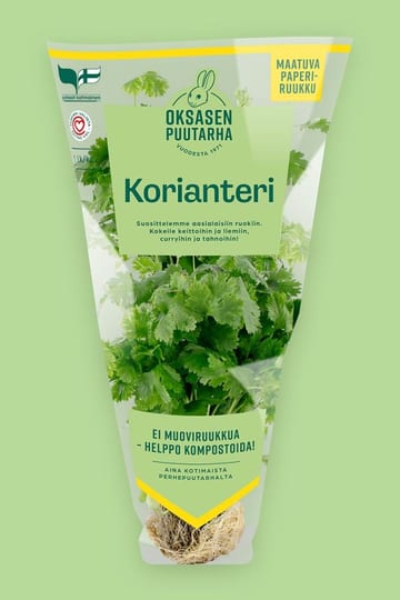 Oksasen puutarha Korianteri