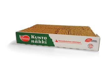 VAASAN Kunto SK 4 x 1,1 kg Leseripoteltu täysjyvänäkkileipä