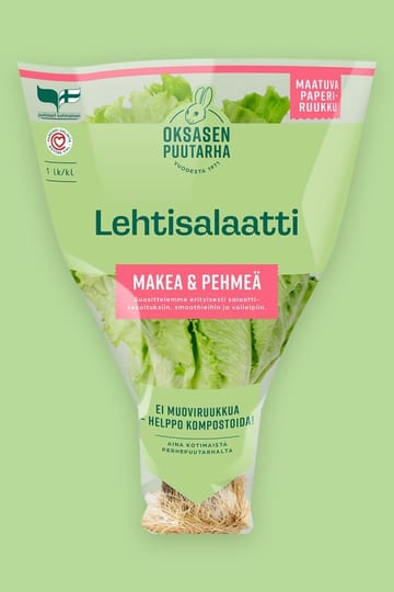 Oksasen puutarha Lehtisalaatti