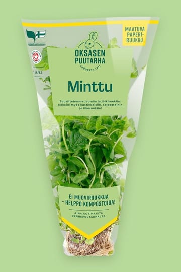 Oksasen puutarha Minttu