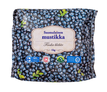 Suomalainen mustikka 1kg