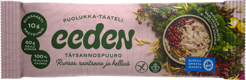 Kinnusen Mylly Täysannospuuro Eeden Puolukka-Taateli 60 g