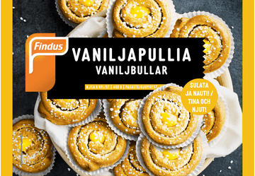 Sulatusvalmiita VANILJAPULLIA, 400 g